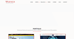 Desktop Screenshot of e-hermer.pl